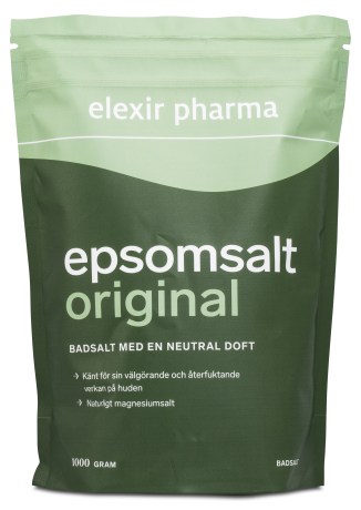 Miniatyrbild Elexir Pharma Epsomsalt, 1000 g