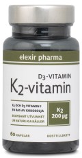 Elexir Pharma K2+D3
