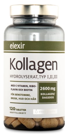 Elexir Pharma Kollagen, Kosttillskott - Elexir Pharma
