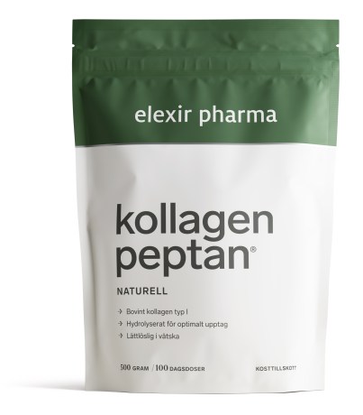 Miniatyrbild Elexir Pharma Kollagen Peptan, 500 g