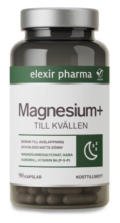 Miniatyrbild Elexir Pharma Magnesium+ Till kv�llen, 90 kaps