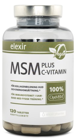 Elexir Pharma MSM + C-vitamin - Elexir Pharma
