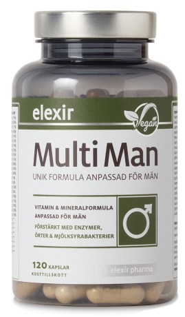 Miniatyrbild Elexir Pharma Multi Man, 120 kaps