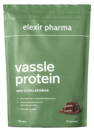 Miniatyrbild Elexir Pharma Vassleprotein, Choklad, 750 g