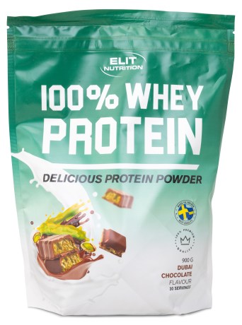 Miniatyrbild ELIT 100% Whey, Dubai Chocolate, 900 g