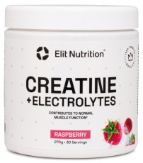Miniatyrbild ELIT Creatine + Electrolytes , Raspberry, 270 g