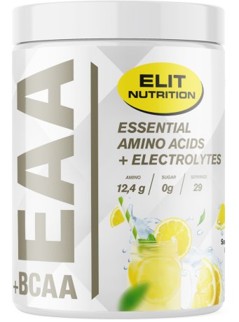 Miniatyrbild ELIT EAA+BCAA Elektrolyter, Sour Lemon, 400 g