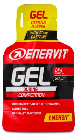 Miniatyrbild Enervit Sport Caffeine Gel, Citron, 25 ml