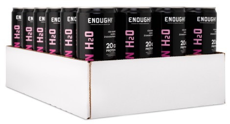 Miniatyrbild Enough Proteinvatten, Skogsbr, 24-pack