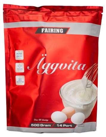 Miniatyrbild Fairing �ggvita, Naturell, 500 g