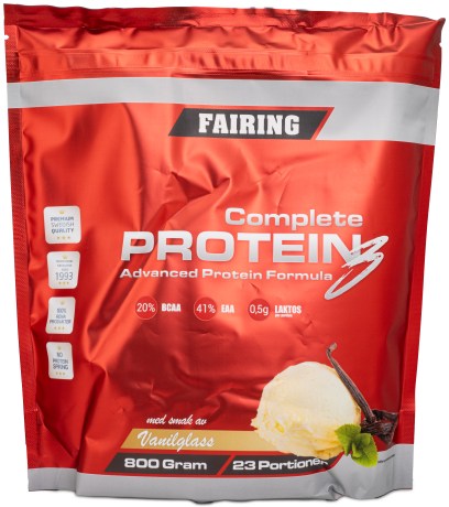 Miniatyrbild Fairing Complete Protein 3, Vanilj, 800 g