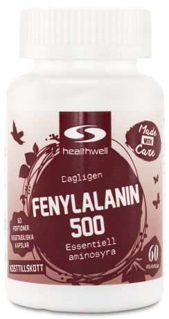 Healthwell Fenylalanin 500, Kosttillskott - Healthwell