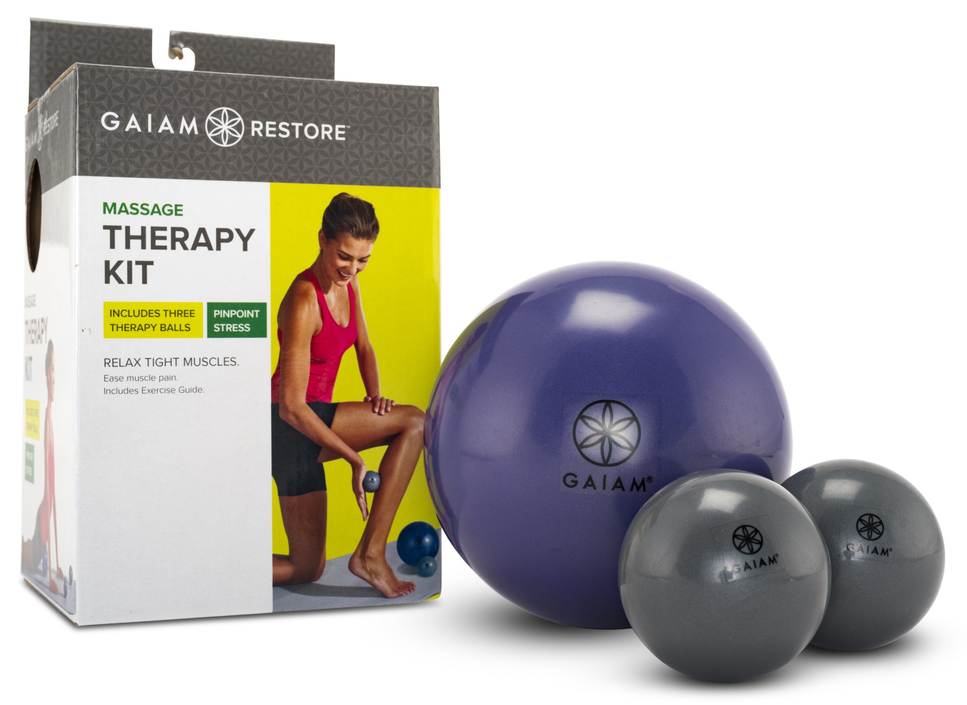 Köp GAIAM Restore Massage Therapy Kit hos Svenskt Kosttillskott