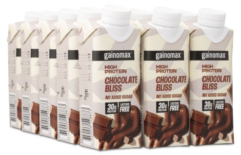 Miniatyrbild Gainomax High Protein Drink, Chocolate Bliss, 15-pack