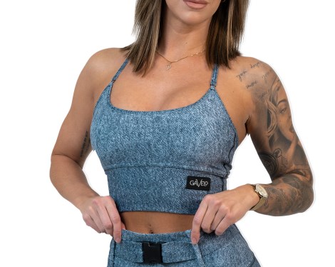 Miniatyrbild Gavelo Cargo Top, M, Denim
