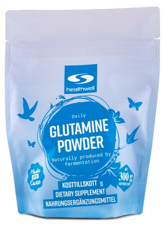 Glutamin Pulver, Kosttillskott - Healthwell