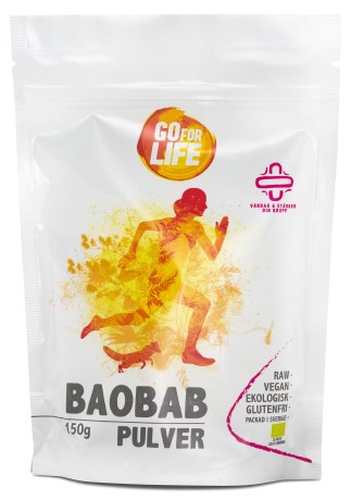 Go for Life Baobabpulver EKO, Livsmedel - Go for Life