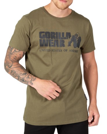 Miniatyrbild Gorilla Wear Classic T-shirt, XXL, Army Green