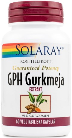 Solaray GPH Gurkmeja - Solaray