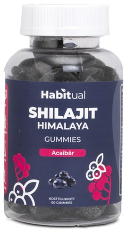 Miniatyrbild Habitual Shilajit Gummies, Acaib�r, 60 Gummies