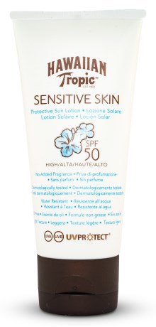 Hawaiian Tropic Sensitive Skin Protective Lotion SPF 50  - Hawaiian Tropic