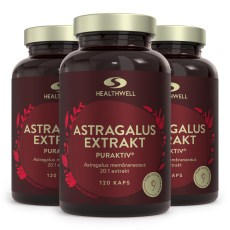 Miniatyrbild Healthwell Astragalus Extrakt Puraktiv, 360 kaps