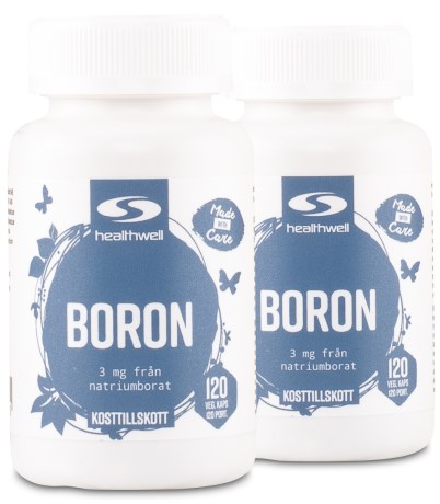 Healthwell Boron, Vitamin & Mineraltillskott - Healthwell