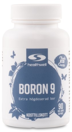 Healthwell Boron 9, Vitamin & Mineraltillskott - Healthwell