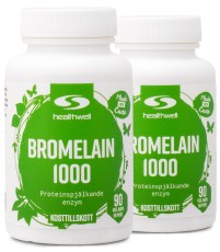 Miniatyrbild Healthwell Bromelain 1000, 180 kaps