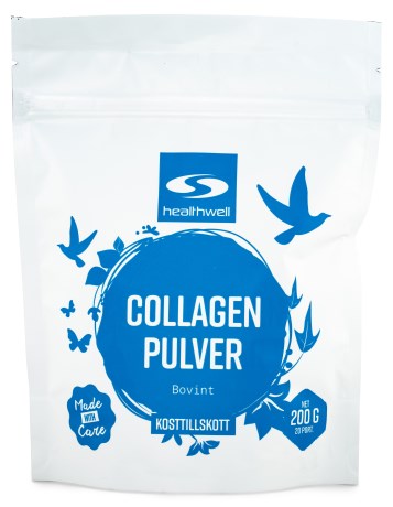 Healthwell Collagen Pulver Bovint 2.0, Kosttillskott - Healthwell