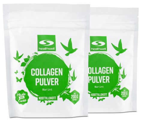 Miniatyrbild Healthwell Collagen Pulver Marint, 400 g