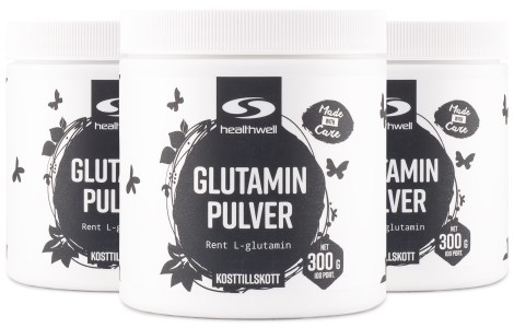 Miniatyrbild Healthwell Glutamin Pulver, 900 g