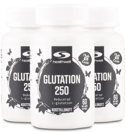 Miniatyrbild Healthwell Glutation 250, 180 kaps