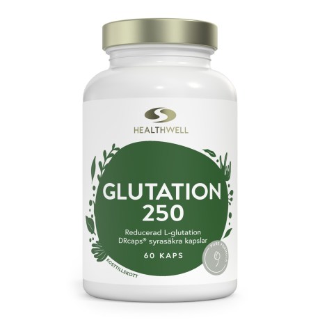 Miniatyrbild Healthwell Glutation 250, 60 kaps