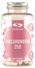 Healthwell Hyaluronsyra 250