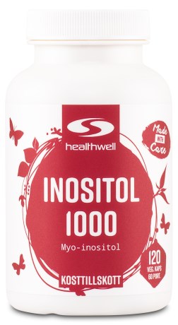 Healthwell Inositol 1000, Vitamin & Mineraltillskott - Healthwell