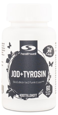 Healthwell Jod+Tyrosin, Vitamin & Mineraltillskott - Healthwell