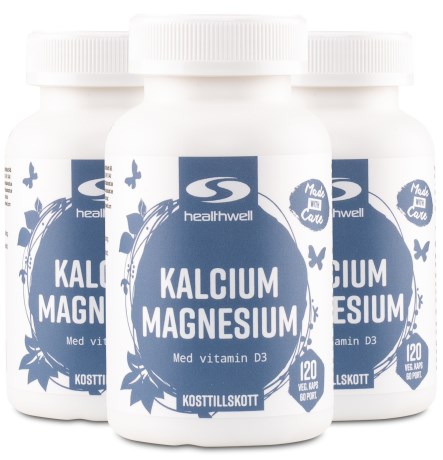 Healthwell Kalcium/Magnesium , Vitamin & Mineraltillskott - Healthwell
