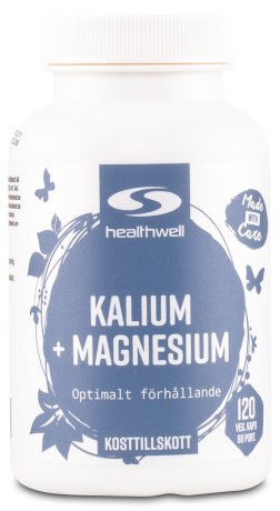 Healthwell Kalium+Magnesium, Vitamin & Mineraltillskott - Healthwell