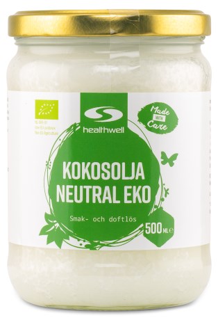 Healthwell Kokosolja Neutral EKO, Diet - Healthwell