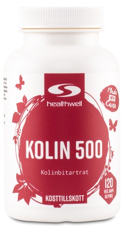 Healthwell Kolin 500, Vitamin & Mineraltillskott - Healthwell