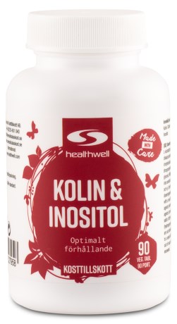Healthwell Kolin+Inositol, Vitamin & Mineraltillskott - Healthwell