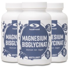 Miniatyrbild Healthwell Magnesium Bisglycinat, 270 kaps