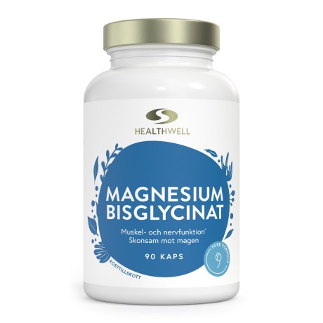 Miniatyrbild Healthwell Magnesium Bisglycinat, 90 kaps