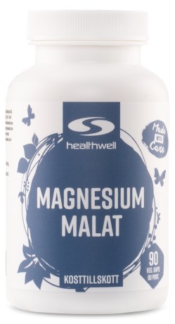 Healthwell Magnesiummalat, Vitamin & Mineraltillskott - Healthwell