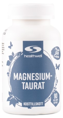 Healthwell Magnesiumtaurat, Vitamin & Mineraltillskott - Healthwell