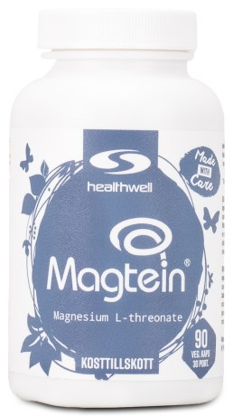 Healthwell Magtein Magnesium L-threonate, Vitamin & Mineraltillskott - Healthwell