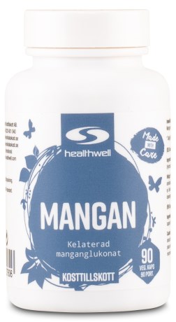Healthwell Mangan, Vitamin & Mineraltillskott - Healthwell