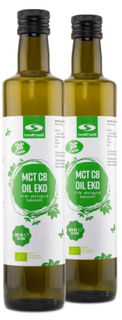 Miniatyrbild Healthwell MCT C8 Oil EKO, 1000 ml