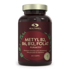 Healthwell Metyl B2, B6, B12, Folat